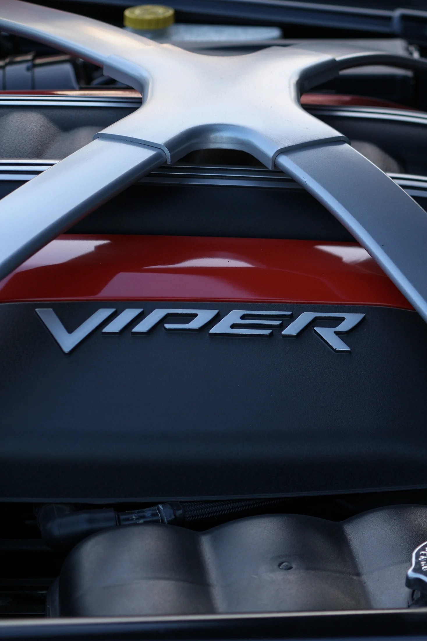Dodge Viper engine badge